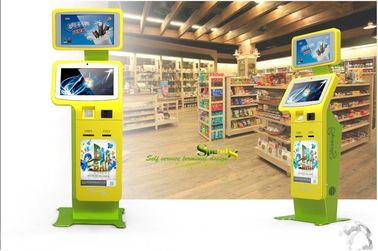 Innovative Camera Self Service Photo Kiosk With Thermal / Dot Matrix Receipt Printer